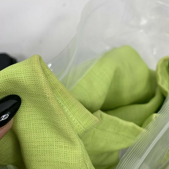 Elizabeth 100% Linen Shirt Long Sleeve Button Front Up Top Women’s Plus Size 22 - Picture 10 of 10